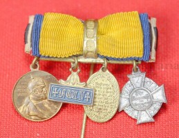 Gefechtsspange Spange Friedrich August Medaille Weltkrieg 1914-18 Deutsch 1WK