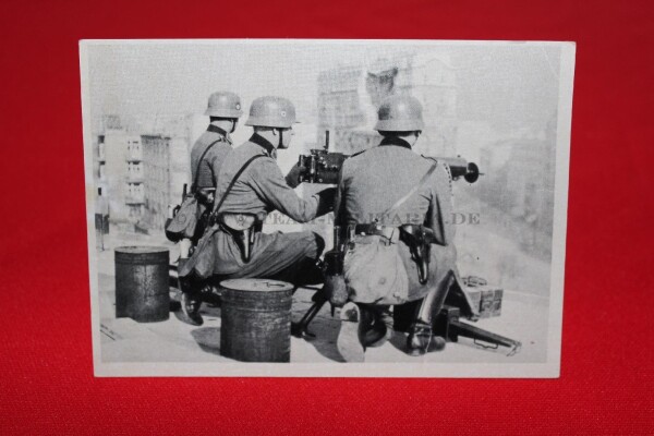 Ansichtskarte / Postkarte MG Posten SS Warschau