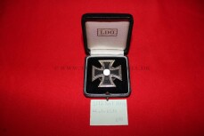 Eisernes Kreuz 1.Klasse 1939 Schraubscheibe im LDO Etui