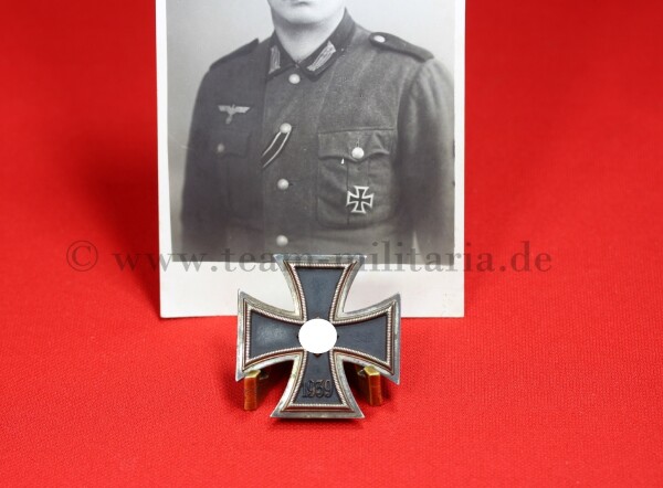 Frühes Eisernes Kreuz 1.Klasse 1939 mit Trägerbild