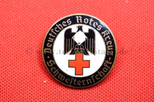 Brosche Deutsches Rotes Kreuz Schwesternschaft Karlsruhe Nr.66 - selten!