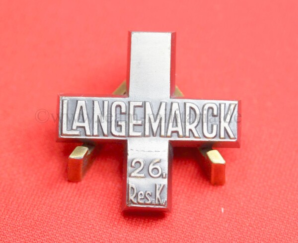 Langemarck Kreuz 26.Res. Korps Erinnerungskreuz 