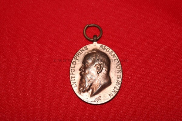 Prinzregent Luitpold Medaille in Bronze Bayern