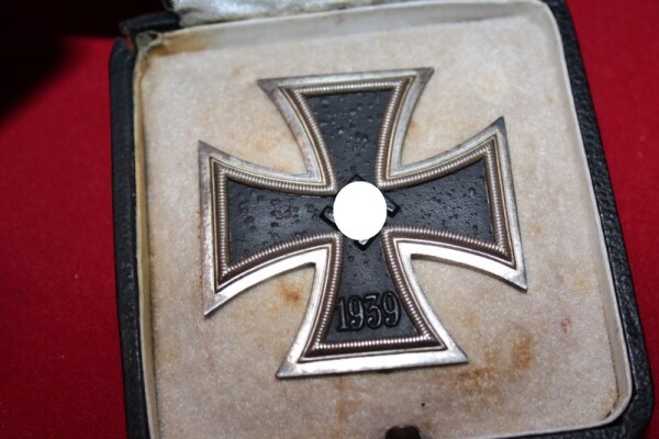 Eisernes Kreuz 1.Klasse 1939  im Etui 