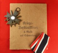 Kriegsverdienstkreuz 2. Klasse 1939 mit T&uuml;te