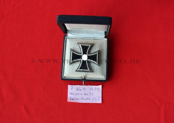 frühes Eisernes Kreuz 1.Klasse 1939 im Etui