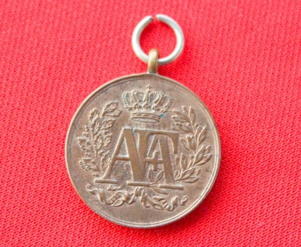 Dienstauszeichnung für 10-20 Jahre Bronzene Medaille 1831 (1.Variante) Sachsen -SELTEN