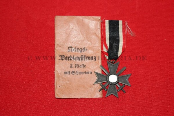 Kriegsverdienstkreuz 2. Klasse 1939 mit Tüte