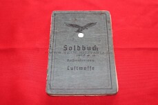 Soldbuch Luftwaffe Oberleutnant im Regiment General...