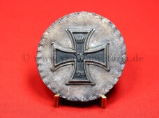 Eisernes Kreuz 1.Klasse 1914 auf Lederunterlage - SELTEN