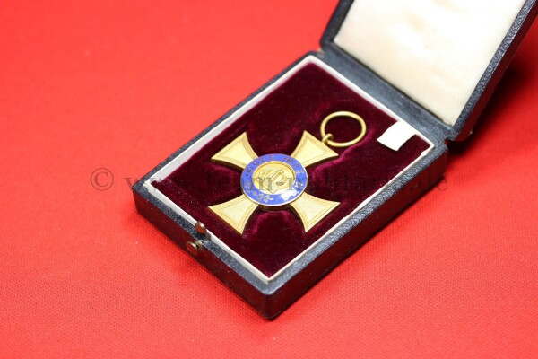 Königlicher Kronen-Orden Kreuz 4.Klasse im Etui