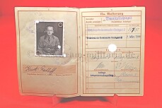 Wehrpa&szlig; Obergefreiter Kurt Radloff Inf.Reg.119
