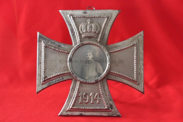 patriotischer Bilderrahmen Eisernes Kreuz 1914