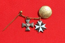 Frackkette Adlerorden &amp; Kreuz der Ehrenritter
