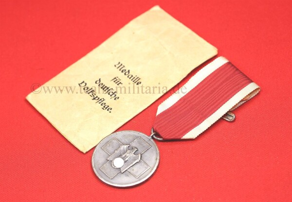 Medaille für deutsche Volkspflege mit Tüte 