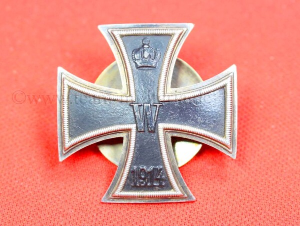 Eisernes Kreuz 1.Klasse 1914 an Schraubscheibe - SELTEN