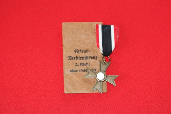 Kriegsverdienstkreuz 2. Klasse 1939 ohne Schwerter mit Tüte