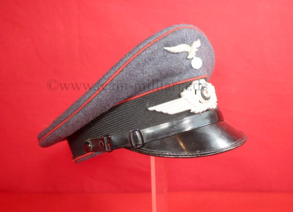 Luftwaffe Schirmmütze für Mannschaften der Flakartillerie 4.Flakrgt. 26
