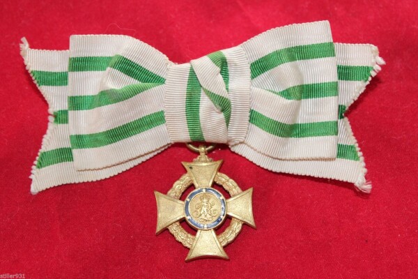 Ehrenkreuz für freiwillige Wohlfahrtspflege im Kriege 1914-17 Königreich Sachsen 