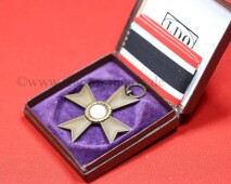 Kriegsverdienstkreuz 2.Klasse 1939 im LILA LDO Etui -...