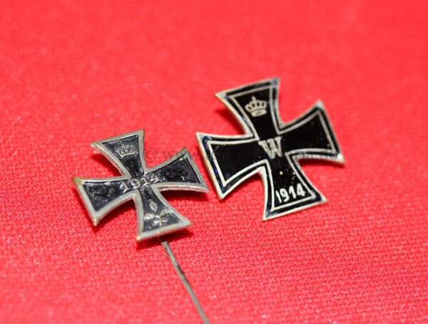 emailliertes Eisernes Kreuz 1.Klasse 1914 + Nadel