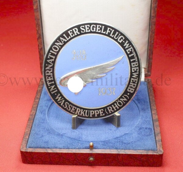 Plakette Internationaler Segelflug-Wettbewerb Wasserkuppe Rhön 1937