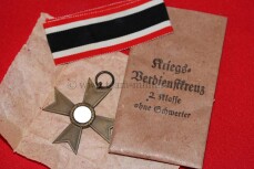 Kriegsverdienstkreuz 2.Klasse 1939 ohne Schwerter - MINT