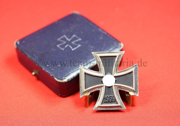Eisernen Kreuz 1.Klasse 1939 im lila Etui - EXTREM SELTEN