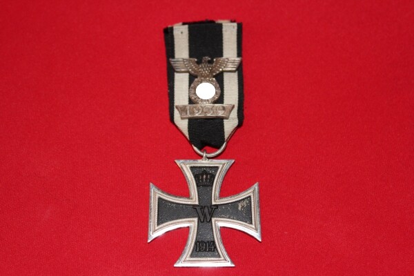 Eisernes Kreuz 2.Klasse 1914 mit Wiederholungsspange 1914