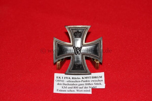 ganz frühes Eisernes Kreuz 1.Klasse 1914 - ULTRA SELTEN