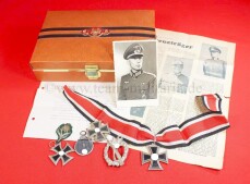 Ritterkreuznachlass des Kompaniechef &amp; Major Egon...