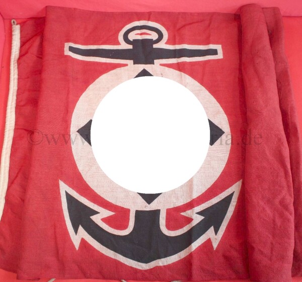 große Kriegsmarine Flagge für Wassersportschiffe - SEHR SELTEN !!!