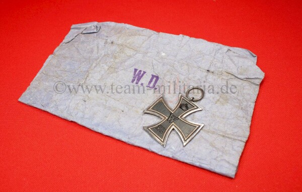 Eisernes Kreuz 2.Klasse 1914 in original Tüte - SEHR SELTEN