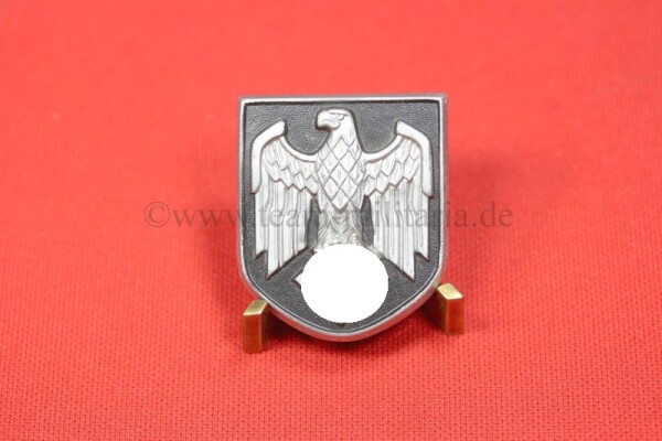 Wehrmacht Heer Afrikakorps Schild für den Tropenhelm Adler