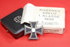 Eisernes Kreuz 1.Klasse 1939 im Umkarton - SELTEN