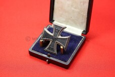 Eisernes Kreuz 1.Klasse 1914 Silber im Etui - SELTEN