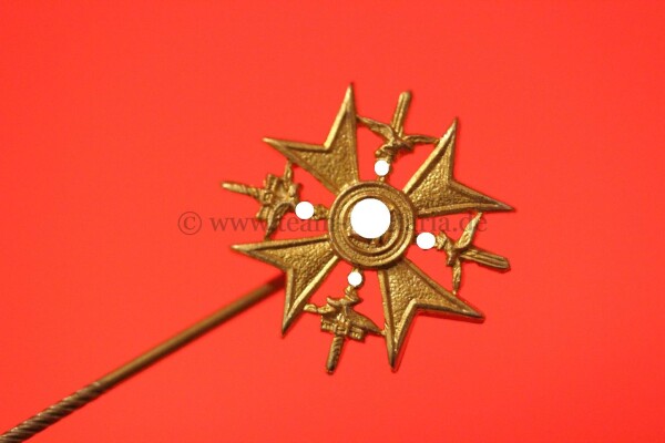 Miniatur Spanienkreuz in Gold Legion Condor - SELTEN