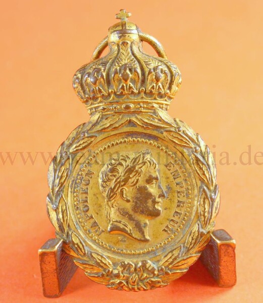 St. Helena-Medaille - Médaille de Sainte-Hélène 1857 Napoleon I Gold - Frankreich