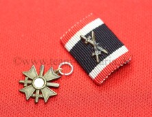 Miniatur zum Kriegsverdienstkreuz 2.Klasse 1939 - SELTEN