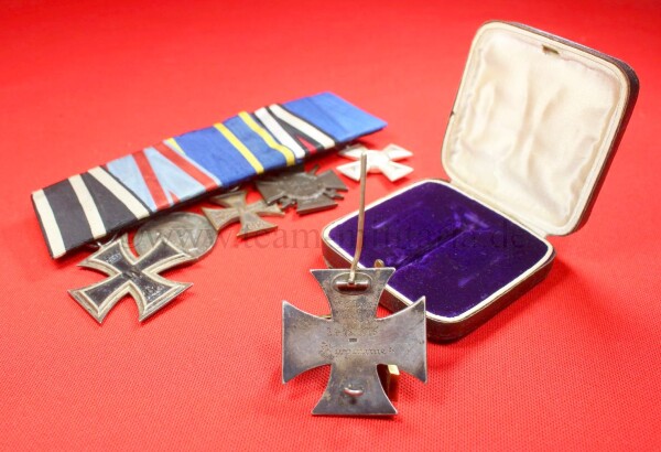 graviertes Eisernes Kreuz 1.Klasse & Ordensspange des Ritterkreuzträger 