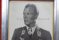 Foto mit Widmung General d. Schlachtflieger Ernst Kupfer...