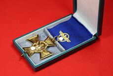 Dienstauszeichnung Polizei 25 Jahre Gold im Etui - MINT...