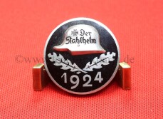 Stahlhelmbund - Diensteintrittsabzeichen 1924 - Silber 935