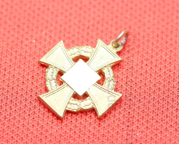 Miniatur Treudienst-Ehrenzeichen in Gold für 40 Jahre 