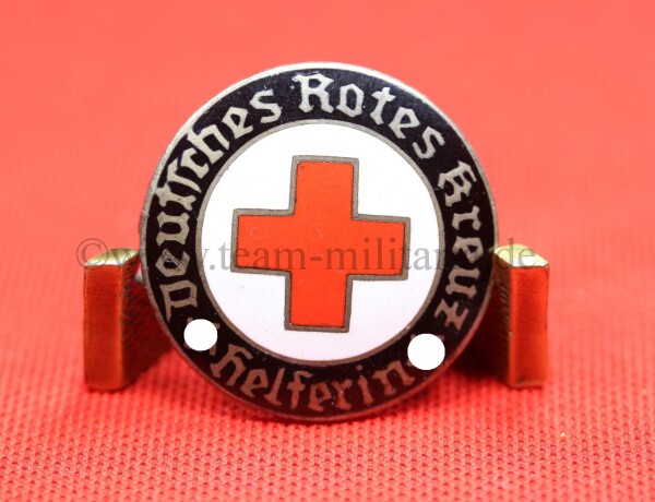 Brosche für " Helferin " 2. Form Rotes Kreuz 