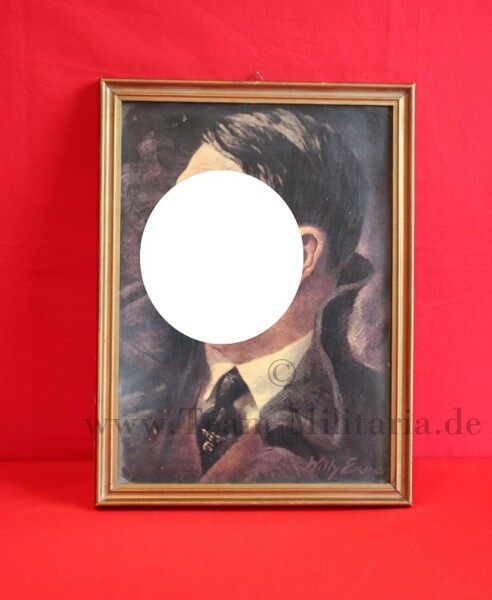 Amtsstubenbild Adolf Hitler von Willy Exner "Der Führer" 