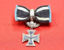 Miniatur Knopflochversion Eisernes Kreuz 2.Klasse 1870...