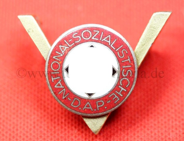 NSDAP Parteiabzeichen Mitgliedsabzeichen Knoflochversion TOP