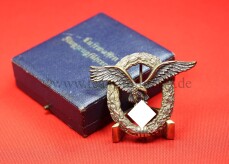 Flugzeugf&uuml;hrerabzeichen der Luftwaffe im Etui