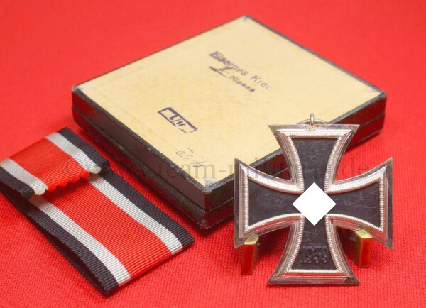 Eisernes Kreuz 2.Klasse 1939 im frühen LDO Etui - EXTREM SELTEN